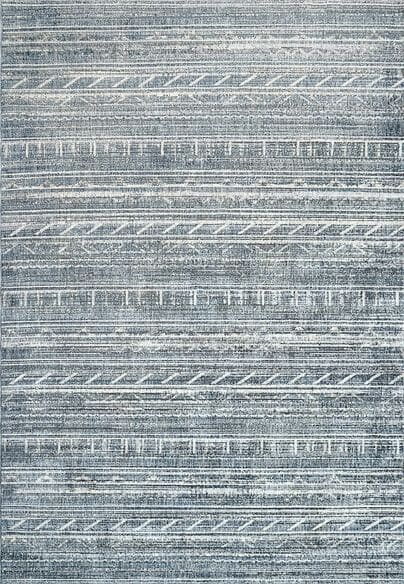 Dynamic Rugs SAVOY 3579-598 Denim and Grey and Cream